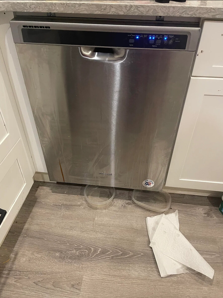 Handyman Job: Leaky Dishwasher Fix